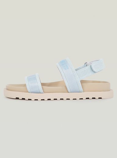 Diesem Strap Leather Slides